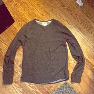 Medium men’s on the byas long sleeve brown shirt